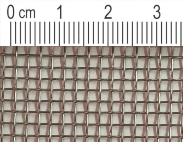 Maschenweite 2,0 mm <br>Drahtstärke: 0,5 mm V2A 1.4301